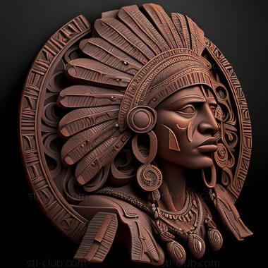 3D model st aztec (STL)